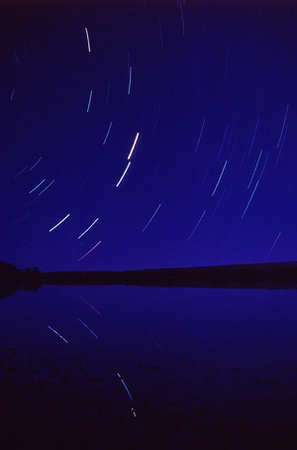 Coongie Lake Star Trails 2004