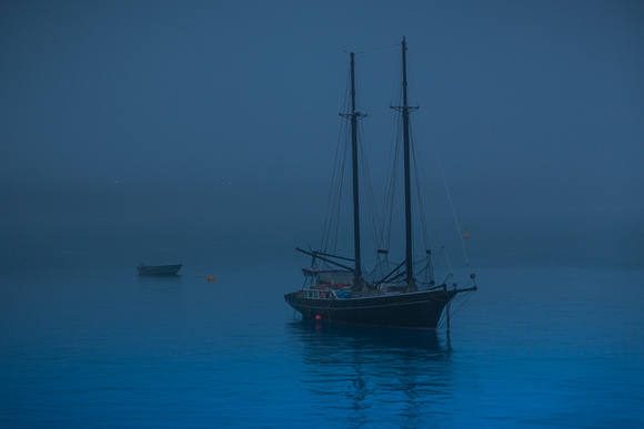 72-W'bool harbour Foggy Morning