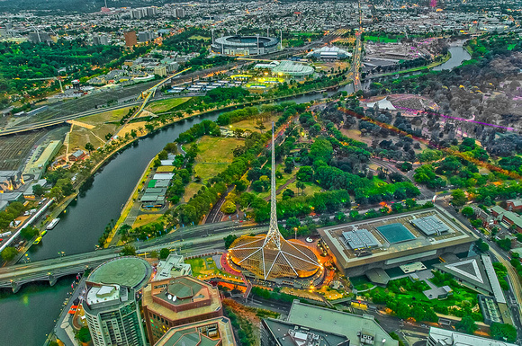 From Eureka Tower